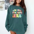 In My Book Keeper Era Librarian School Comfort Colors Sweatshirt Chalky Mint In My Book Keeper Era Librarian School Comfort Colors Sweatshirt Chalky Mint