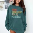 Book Lover Austen Literature What Excellent Boiled Potatoes Comfort Colors Sweatshirt Chalky Mint Book Lover Austen Literature What Excellent Boiled Potatoes Comfort Colors Sweatshirt Chalky Mint