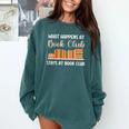 Book Lover Humor What Happens At Book Club Stays Comfort Colors Sweatshirt Chalky Mint Book Lover Humor What Happens At Book Club Stays Comfort Colors Sweatshirt Chalky Mint
