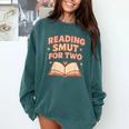 Book Lover Pregnancy Announcement Reveal Smut Comfort Colors Sweatshirt Chalky Mint Book Lover Pregnancy Announcement Reveal Smut Comfort Colors Sweatshirt Chalky Mint