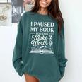 Book Lover Reading Quote For Reading Teacher Comfort Colors Sweatshirt Chalky Mint Book Lover Reading Quote For Reading Teacher Comfort Colors Sweatshirt Chalky Mint