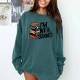 Book Lovers Im With The Banned Books For Reading Librarian Comfort Colors Sweatshirt Chalky Mint Book Lovers Im With The Banned Books For Reading Librarian Comfort Colors Sweatshirt Chalky Mint