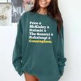 The Book Of Mormon Musical Characters Comfort Colors Sweatshirt Chalky Mint