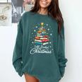 All Booked For Christmas Book Christmas Book Lover Librarian Comfort Colors Sweatshirt Chalky Mint All Booked For Christmas Book Christmas Book Lover Librarian Comfort Colors Sweatshirt Chalky Mint