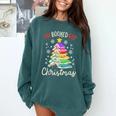 All Booked For Christmas Book Lovers Xmas Tree Women Comfort Colors Sweatshirt Chalky Mint All Booked For Christmas Book Lovers Xmas Tree Women Comfort Colors Sweatshirt Chalky Mint