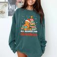 All Booked For Christmas Gingerbread Christmas Tree Book Kid Comfort Colors Sweatshirt Chalky Mint All Booked For Christmas Gingerbread Christmas Tree Book Kid Comfort Colors Sweatshirt Chalky Mint