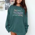 In My Bookish Era Book Lover Tee Comfort Colors Sweatshirt Chalky Mint