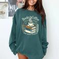 Books Coffee And Quiet Places Literature Comfort Colors Sweatshirt Chalky Mint Books Coffee And Quiet Places Literature Comfort Colors Sweatshirt Chalky Mint