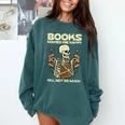 Books Make Me Happy Skeleton Read Reading Librarian Book Comfort Colors Sweatshirt Chalky Mint Books Make Me Happy Skeleton Read Reading Librarian Book Comfort Colors Sweatshirt Chalky Mint