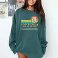Booktrovert Definition Book Lover Comfort Colors Sweatshirt Chalky Mint
