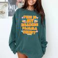 Bookworm This Is My Reading Pajama Book And Pajama Comfort Colors Sweatshirt Chalky Mint