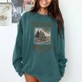 Bronte Novel Wuthering Heights Moorland Gothic Book Cover Comfort Colors Sweatshirt Chalky Mint Bronte Novel Wuthering Heights Moorland Gothic Book Cover Comfort Colors Sweatshirt Chalky Mint