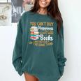 You Can't Buy Happiness But You Can Buy More Books Read Comfort Colors Sweatshirt Chalky Mint You Can't Buy Happiness But You Can Buy More Books Read Comfort Colors Sweatshirt Chalky Mint