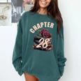 Chapter 28 28th Birthday Women Book Lovers Its My Birthday Comfort Colors Sweatshirt Chalky Mint
