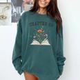 Chapter 69 Book Lovers & Readers 69th Birthday Wildflowers Comfort Colors Sweatshirt Chalky Mint Chapter 69 Book Lovers & Readers 69th Birthday Wildflowers Comfort Colors Sweatshirt Chalky Mint
