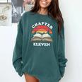 Chapter Eleven Book Reading 11th Birthday 11 Year Old Comfort Colors Sweatshirt Chalky Mint Chapter Eleven Book Reading 11th Birthday 11 Year Old Comfort Colors Sweatshirt Chalky Mint