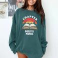 Chapter Sixty Nine Book Reading 69th Birthday 69 Year Old Comfort Colors Sweatshirt Chalky Mint