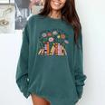 I Closed My Book To Be Here Floral Bookworm Reading Comfort Colors Sweatshirt Chalky Mint I Closed My Book To Be Here Floral Bookworm Reading Comfort Colors Sweatshirt Chalky Mint