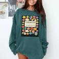 Composition Notebook Costume Teacher Matching Halloween Book Comfort Colors Sweatshirt Chalky Mint