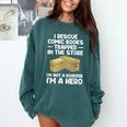 Cool Comic Book For Men Women Comic Book Collector Comfort Colors Sweatshirt Chalky Mint Cool Comic Book For Men Women Comic Book Collector Comfort Colors Sweatshirt Chalky Mint