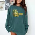 Cool Comic Books Art For Men Women Comic Book Lover Comics Comfort Colors Sweatshirt Chalky Mint