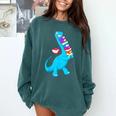 Cool Dinosaur Books Art For Men Women Libarian Book Lover Comfort Colors Sweatshirt Chalky Mint Cool Dinosaur Books Art For Men Women Libarian Book Lover Comfort Colors Sweatshirt Chalky Mint