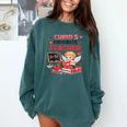 Cupid's Favorite Math Teacher Valentine Reading Book Women Comfort Colors Sweatshirt Chalky Mint Cupid's Favorite Math Teacher Valentine Reading Book Women Comfort Colors Sweatshirt Chalky Mint