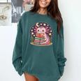 Cute Axolotl Reading Books Cozy Night Aesthetic Comfort Colors Sweatshirt Chalky Mint Cute Axolotl Reading Books Cozy Night Aesthetic Comfort Colors Sweatshirt Chalky Mint