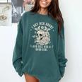 Cute I Buy Her Books And Call Her A Good Girl Book Lover Comfort Colors Sweatshirt Chalky Mint