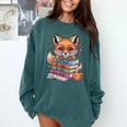 Cute Fox Read More Be Kind Stay Weird Reader Geek Book Lover Comfort Colors Sweatshirt Chalky Mint Cute Fox Read More Be Kind Stay Weird Reader Geek Book Lover Comfort Colors Sweatshirt Chalky Mint