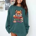 Cute Nerdy Fox Read Books Be Kind Stay Weird Book Club Premium Tri-Blend Comfort Colors Sweatshirt Chalky Mint Cute Nerdy Fox Read Books Be Kind Stay Weird Book Club Premium Tri-Blend Comfort Colors Sweatshirt Chalky Mint