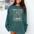Dark Romance Book Lover Midnight Reading Readers Society Comfort Colors Sweatshirt Chalky Mint