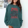 Dark Romance Reader Reading Monster Romance Book Club Comfort Colors Sweatshirt Chalky Mint