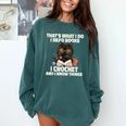 Das Ist Es Was Ich Tue Ich Lese Books Crochet And Comfort Colors Sweatshirt Chalky Mint Das Ist Es Was Ich Tue Ich Lese Books Crochet And Comfort Colors Sweatshirt Chalky Mint
