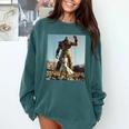 David And Goliath Bible Book Of Samuel King David Comfort Colors Sweatshirt Chalky Mint