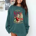Dear Santa More Books Please Christmas Comfort Colors Sweatshirt Chalky Mint Dear Santa More Books Please Christmas Comfort Colors Sweatshirt Chalky Mint
