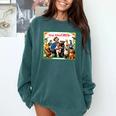 Dr Dolittle Children's Book Cover Premium Tri-Blend Comfort Colors Sweatshirt Chalky Mint