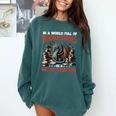 Dragon In A World Full Of Bookworms Be A Book Dragon Comfort Colors Sweatshirt Chalky Mint Dragon In A World Full Of Bookworms Be A Book Dragon Comfort Colors Sweatshirt Chalky Mint