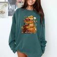 Dream Like Martin Floral Book History Month Women Men Comfort Colors Sweatshirt Chalky Mint