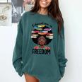 Education Is Freedom Teacher History Month Books Lover Comfort Colors Sweatshirt Chalky Mint Education Is Freedom Teacher History Month Books Lover Comfort Colors Sweatshirt Chalky Mint