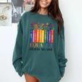 Equality Hurts No One LGBTQ Pride Books And Flowers Comfort Colors Sweatshirt Chalky Mint Equality Hurts No One LGBTQ Pride Books And Flowers Comfort Colors Sweatshirt Chalky Mint