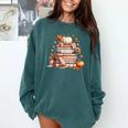 Fall Colors s I Love Fall s Books & Pumpkins Comfort Colors Sweatshirt Chalky Mint Fall Colors s I Love Fall s Books & Pumpkins Comfort Colors Sweatshirt Chalky Mint
