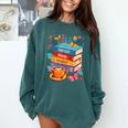 Fantasy Drama Tragedy Books Subtle Anti-Trump Comfort Colors Sweatshirt Chalky Mint