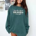 Fantasy Romantasy Novels Lover Sleep With Book Boyfriend Comfort Colors Sweatshirt Chalky Mint