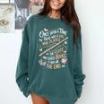 Flute And Books Marching Band Musician Flutist Flute Player Comfort Colors Sweatshirt Chalky Mint