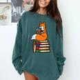 Fox Books Read Reading Librarian America Men Women Kids Comfort Colors Sweatshirt Chalky Mint Fox Books Read Reading Librarian America Men Women Kids Comfort Colors Sweatshirt Chalky Mint