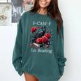 Fuck Off Im Reading Smut Books Dark Romance Book Crow F Cawf Comfort Colors Sweatshirt Chalky Mint Fuck Off Im Reading Smut Books Dark Romance Book Crow F Cawf Comfort Colors Sweatshirt Chalky Mint