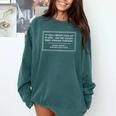 George Orwell Nineteen Eighty Four Book Quote Comfort Colors Sweatshirt Chalky Mint