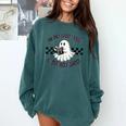 The Only Ghost I Know Is The Holy Ghost Ghost Read Book Comfort Colors Sweatshirt Chalky Mint