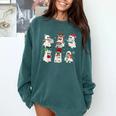 Ghost Santa Elf Squad Read Books Bookish Librarian Christmas Comfort Colors Sweatshirt Chalky Mint Ghost Santa Elf Squad Read Books Bookish Librarian Christmas Comfort Colors Sweatshirt Chalky Mint